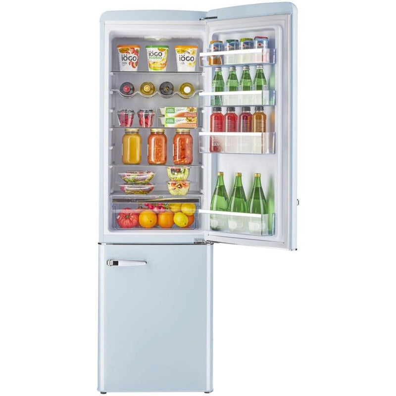 Unique Appliances 21.6-inch, 8.7 cu.ft. Freestanding Bottom Freezer Refrigerator with Wine Racks UGP-275L LB AC IMAGE 7