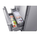 Dacor 36-inch, 21.3 cu.ft. Built-in French 3-Door Refrigerator with 3DLighting™ DRF365300AP/DA IMAGE 8