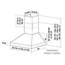 Coyote 48-inch Wall-Mount Outdoor Ventilation Hood C1HOOD48 IMAGE 4