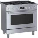  Bosch 36-inch Freestanding Gas Range with Convection Technology HGS8655UC IMAGE 6
