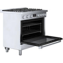  Bosch 36-inch Freestanding Gas Range with Convection Technology HGS8655UC IMAGE 7