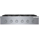 Bosch 36-inch Built-in Gas Rangetop with OptiSim® Burner RGM8658UC IMAGE 2