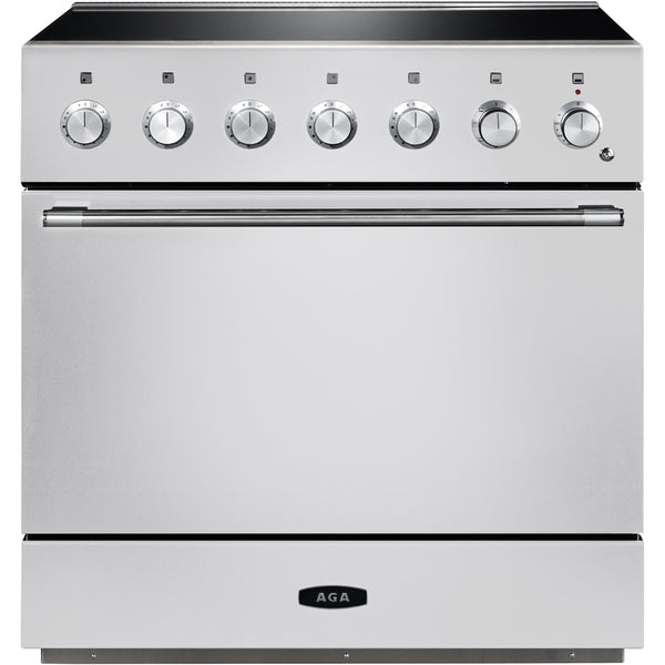 AGA 36-inch Mercury Induction Range with True European Twin Fan Convection AMC36IN-SS IMAGE 1