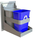 Alfresco Trash Center with Double Bin AXE-TC2D-SC IMAGE 2