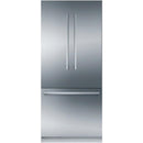 Bosch 36-inch, 19.4 cu.ft. Built-in French 3-Door Refrigerator with Wi-Fi Connect B36BT935NS IMAGE 1
