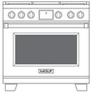 Wolf 36-inch Dual Fuel Range DF36650/S/P/LP IMAGE 2