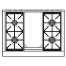 Wolf 36-inch Dual Fuel Range with Griddle DF36450G/S/P/LP IMAGE 3