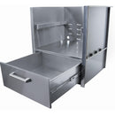 Coyote Asado/Power Burner Insulated Jacket C1SLV IMAGE 2