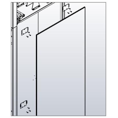 Sub-Zero PRO Refrigeration Series stainless steel side panel kit 9013058 IMAGE 2