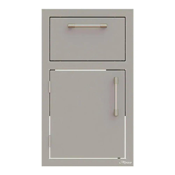 Alfresco 17in Single Drawer with Single Access Door with Left Hinge Combo Storage AXE-DDR-L-SC IMAGE 1
