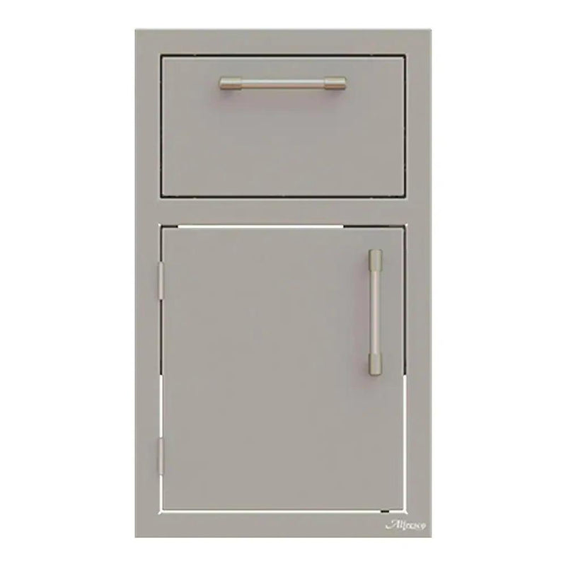 Alfresco 17in Single Drawer with Single Access Door with Left Hinge Combo Storage AXE-DDR-L-SC IMAGE 1