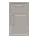 Alfresco 17in Single Drawer with Single Access Door with Right Hinge Combo Storage AXE-DDR-R-SC IMAGE 1