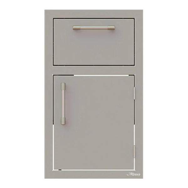 Alfresco 17in Single Drawer with Single Access Door with Right Hinge Combo Storage AXE-DDR-R-SC IMAGE 1