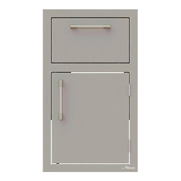 Alfresco 17in Single Access Door with Right Hinge & Paper Towel Holder Storage Combo AXE-DTH-R-SC IMAGE 1