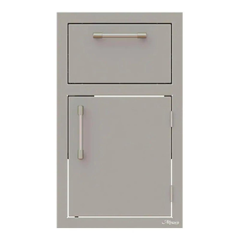 Alfresco 17in Single Access Door with Right Hinge & Paper Towel Holder Storage Combo AXE-DTH-R-SC IMAGE 1
