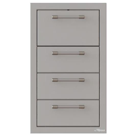 Alfresco 30in 3-Drawer Storage Unit with Paper Towel Holder AXE-3DRTH-SC IMAGE 1