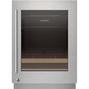 Sub-Zero Stainless Steel Glass Door Panel with Lock - Tubular Handle, Right Hinge 9029032 IMAGE 1