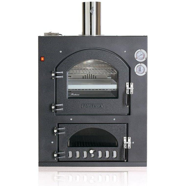 Fontana Forni Inc 80Q Wood Built-in Outdoor Pizza Oven CA-INC-80Q IMAGE 1