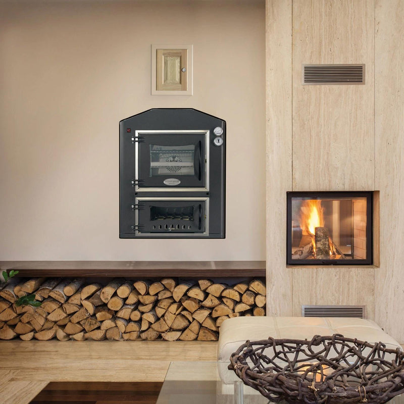 Fontana Forni Inc 57V Wood Built-in Outdoor Pizza Oven CA-INC-57V IMAGE 3