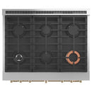 Café 36-inch Freestanding Dual-Fuel Range with 6 Burners C2Y366P4TW2 IMAGE 4