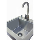 Coyote 21in Outdoor Sink with Faucet, Drain & Soap Dispenser C1SINKF21 IMAGE 1
