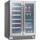Zephyr Presrv™ 5.15 cu. ft. Built-in Wine and Beverage Combination with French Door BWB24C32AG IMAGE 2