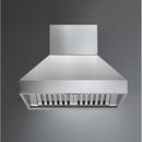  Falmec 30-inch Pyramid Pro Series Chimney Wall Hood FPDPR30W6SS-3 IMAGE 1