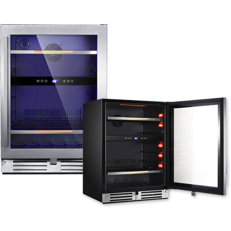 Avanti 24in 5.4cu.ft. Freestanding/Built-In Elite Beverage Center ARFSE55R3S IMAGE 2