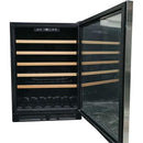 Avanti 24in 51-Bottle Freestanding/Built-In Wine Cooler WCB52T3S IMAGE 1