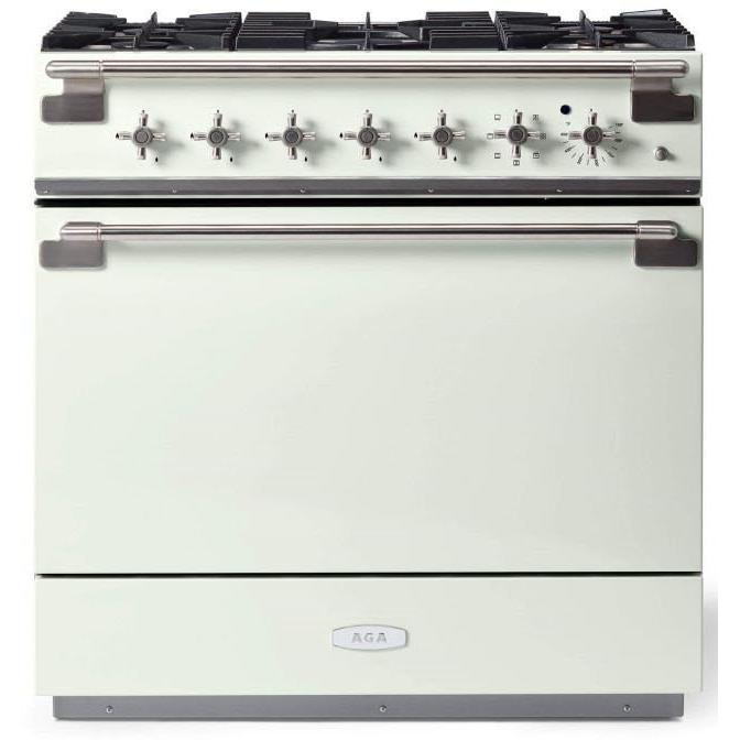 AGA 36in Elise Dual Fuel Range AEL361DFWHT IMAGE 1