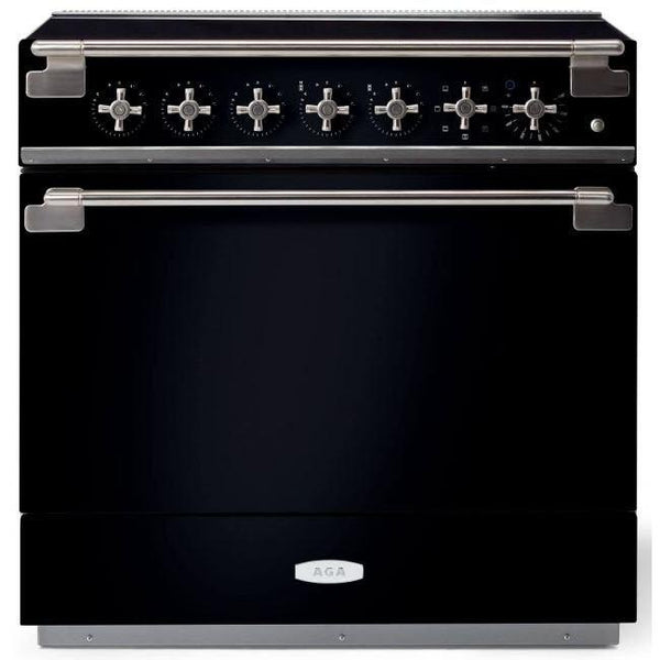 AGA 36-inch Elise Induction Range with True European Convection AEL361INBLK IMAGE 1