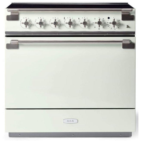 AGA 36-inch Elise Induction Range with True European Convection AEL361INWHT IMAGE 1