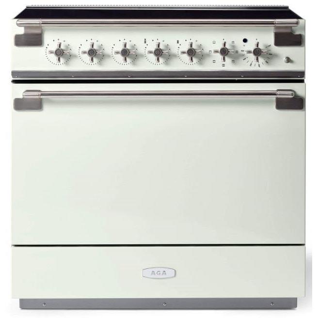 AGA 36-inch Elise Induction Range with True European Convection AEL361INWHT IMAGE 1