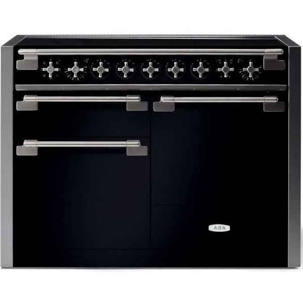 AGA 48-inch Elise Induction Range with True European Convection AEL481INBLK IMAGE 1