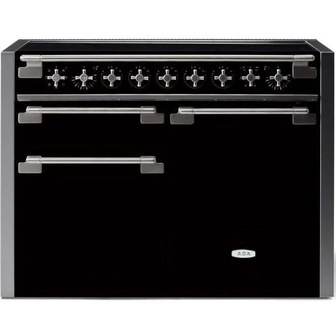 AGA 48-inch Elise Induction Range with True European Convection AEL481INMBL IMAGE 1