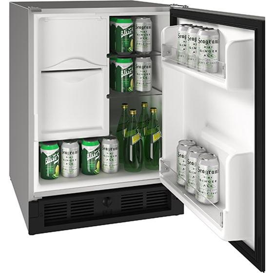 U-Line Marine 21in 3.4cuft Outdoor 115V All Refrigerator with Ice Maker UMRI121-WS01A IMAGE 3