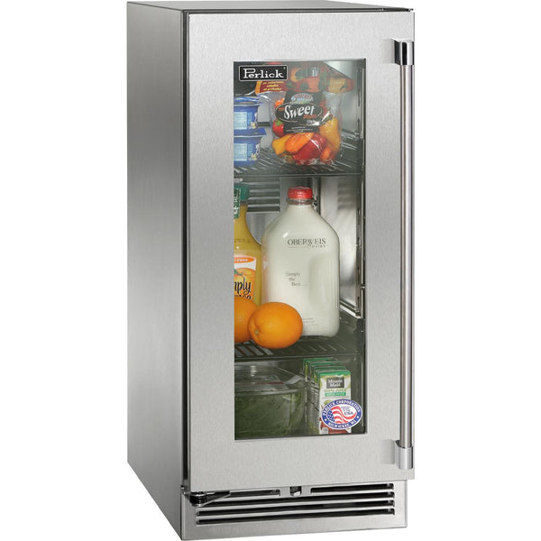 Perlick 15-inch, 2.8 cu. ft. Compact Refrigerator with Door Lock HP15RS-4-4LL IMAGE 1