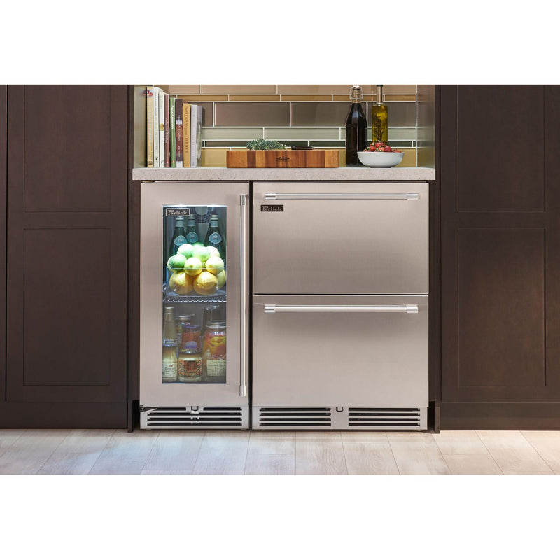 Perlick 15-inch, 2.8 cu. ft. Compact Refrigerator with Door Lock HP15RS-4-4LL IMAGE 3