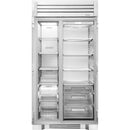 True Residential 42-inch, 24.44 cu.ft. Built-in Side-by-Side Refrigerator with Intuitive True Precision® Control TR-42SBS-SG-B IMAGE 2