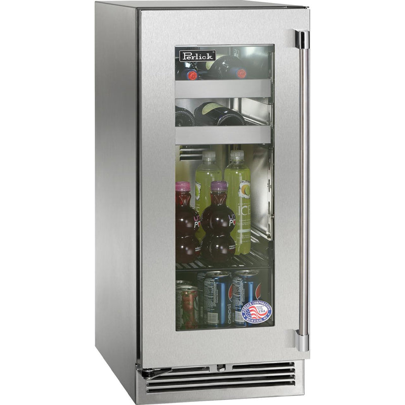 Perlick Signature 2.8 cu. ft. Freestanding Beverage Center HP15BS-4-3LL IMAGE 1