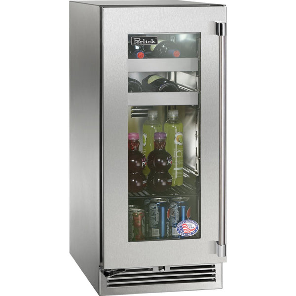 Perlick Signature 2.8 cu. ft. Freestanding Beverage Center HP15BS-4-4LL IMAGE 1
