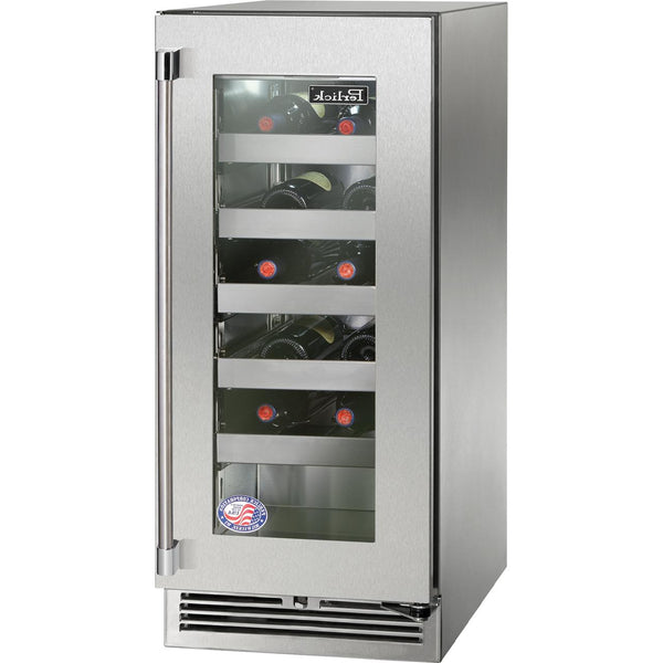 Perlick 20-Bottle Signature Series Wine Cooler HP15WS-4-3R IMAGE 1