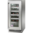 Perlick 20-Bottle Signature Series Wine Cooler with Door Lock HP15WS-4-3RL IMAGE 1