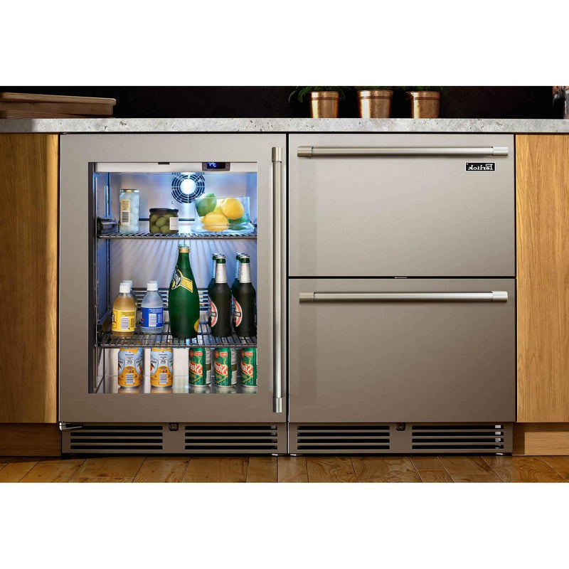 Perlick 24-inch, 5.2 cu. ft. Compact Refrigerator with Door Lock HP24RS-4-4LL IMAGE 2