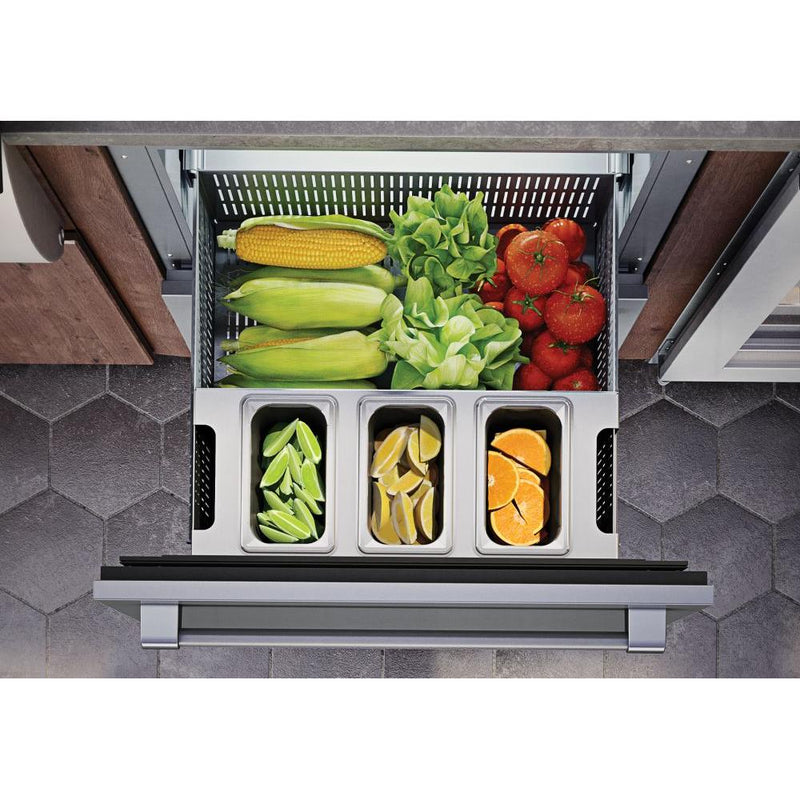 Perlick 24-inch, 5.2 cu. ft. Refrigerated Drawers with Door Lock HP24RS-4-6DL IMAGE 3