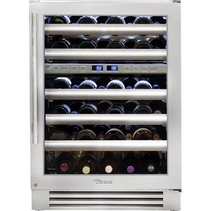 True Residential 45-Bottle 300 Series Wine Cooler with True Precision Control® TWC-24DZ-R-SG-C IMAGE 1