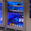 Perlick 24-inch, 5 cu. ft. Compact Refrigerator with Wine Reserve HP24CS-4-4R IMAGE 2