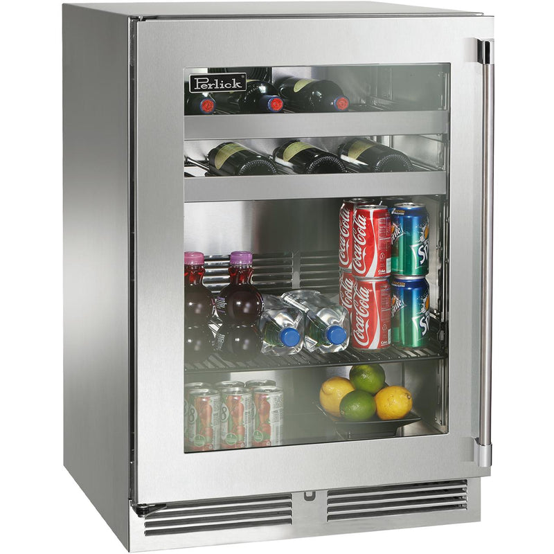 Perlick Signature 5.2 cu. ft. Freestanding Beverage Center HP24BS-4-3LL IMAGE 1