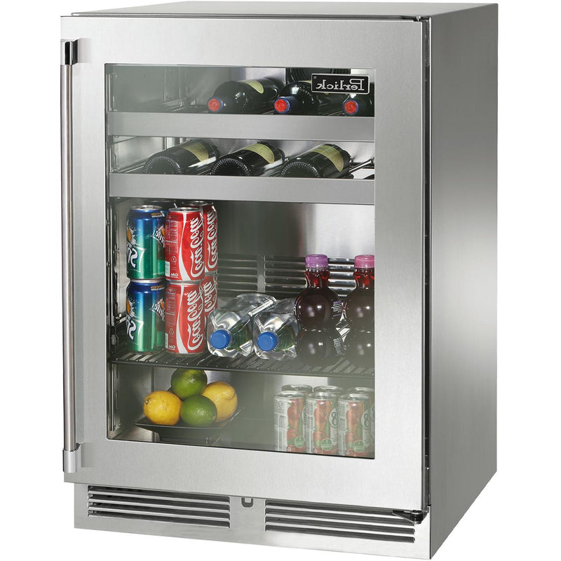 Perlick Signature 5.2 cu. ft. Freestanding Beverage Center HP24BS-4-4RL IMAGE 1