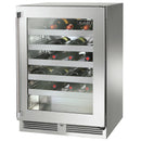Perlick 45-Bottle Signature Series Wine Cooler with Door Lock HP24WS-4-4RL IMAGE 1